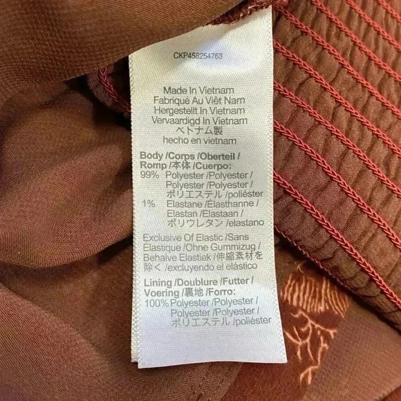 Madewell Preston Puff sleeve top in Letterpress floral XXS - Picture 7 of 8